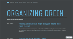 Desktop Screenshot of organizingdreen.com